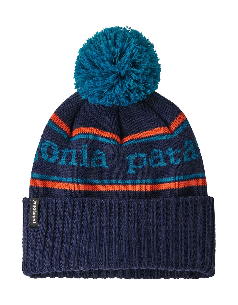 Patagonia Kids Powder Town Beanie-New Navy-aussieskier.com