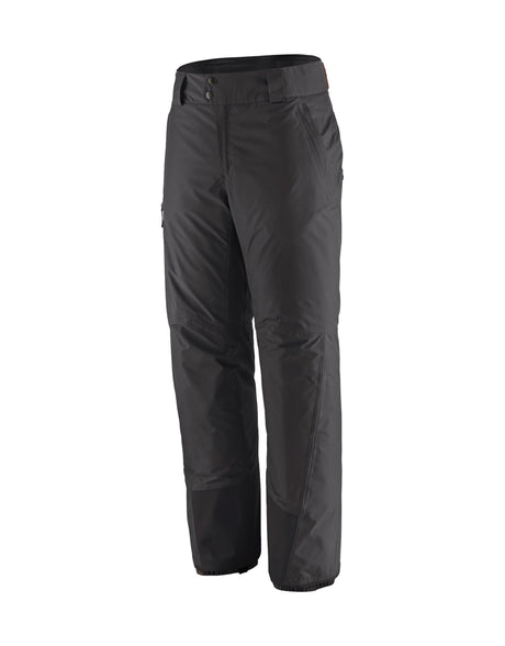 Patagonia Mens Insulated Powder Town Ski Pants-Small-Black-aussieskier.com