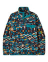 Patagonia Mens Lightweight Synchilla Snap-T Pullover Fleece-Small-Belay Blue-aussieskier.com