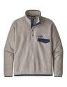 Patagonia Mens Lightweight Synchilla Snap-T Pullover Fleece-Small-Oatmeal Heather-aussieskier.com