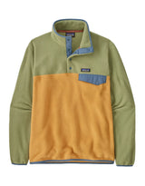 Patagonia Mens Lightweight Synchilla Snap-T Pullover Fleece-Small-Pufferfish Gold-aussieskier.com