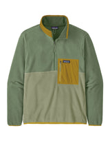 Patagonia Mens Microdini 1/4 Zip Fleece-Small-Salvia Green-aussieskier.com