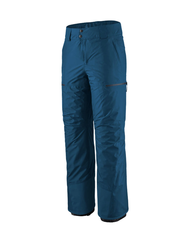 Patagonia Mens Powder Town Ski Pants-Small-Lagom Blue-aussieskier.com