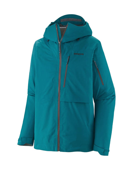 Patagonia Untracked Gore Tex Ski Jacket-Medium-Belay Blue-aussieskier.com