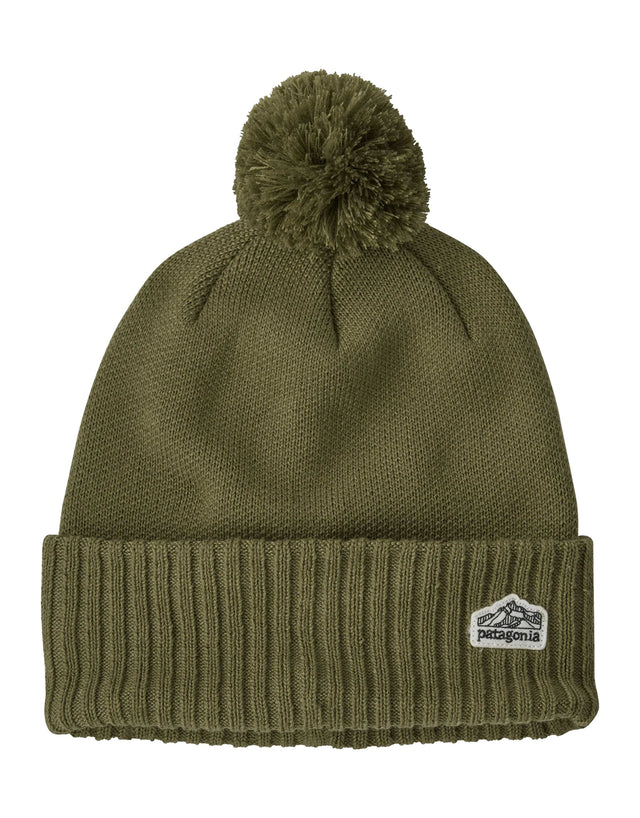 Patagonia Powder Town Beanie-Wyoming Green-aussieskier.com