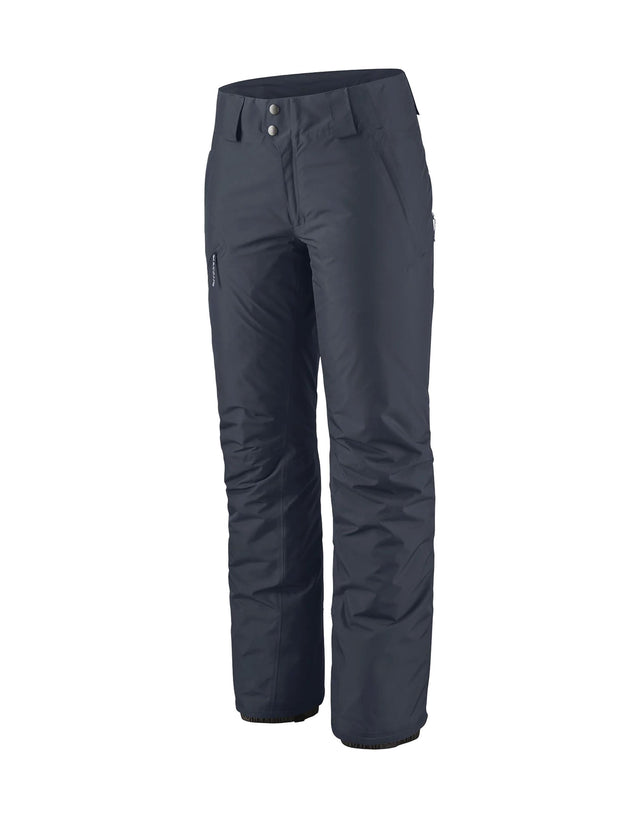 Patagonia Womens Insulated Powder Town Ski Pants-X Small-Smoulder Blue-aussieskier.com