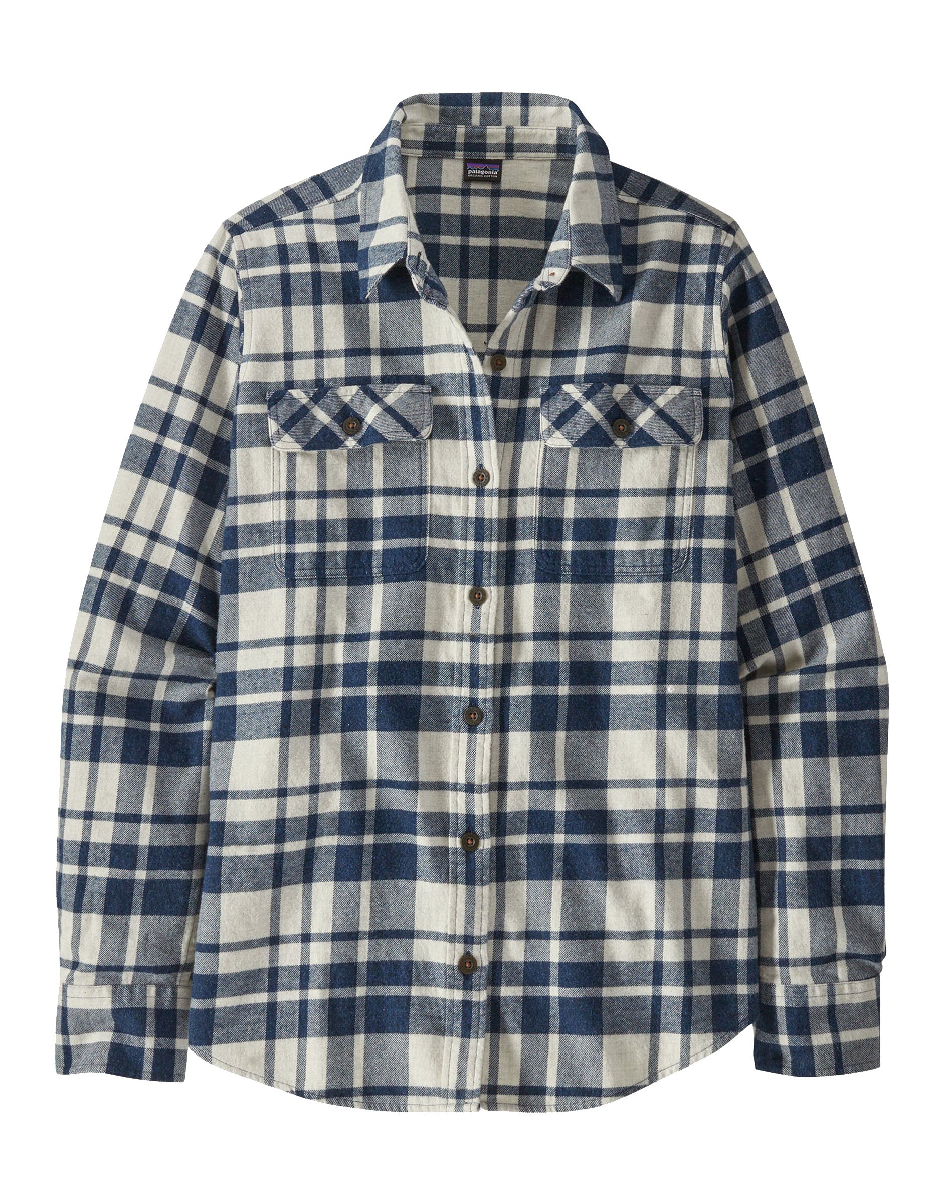 Patagonia Women's Organic Cotton MW Fjord Flannel - Sustainable