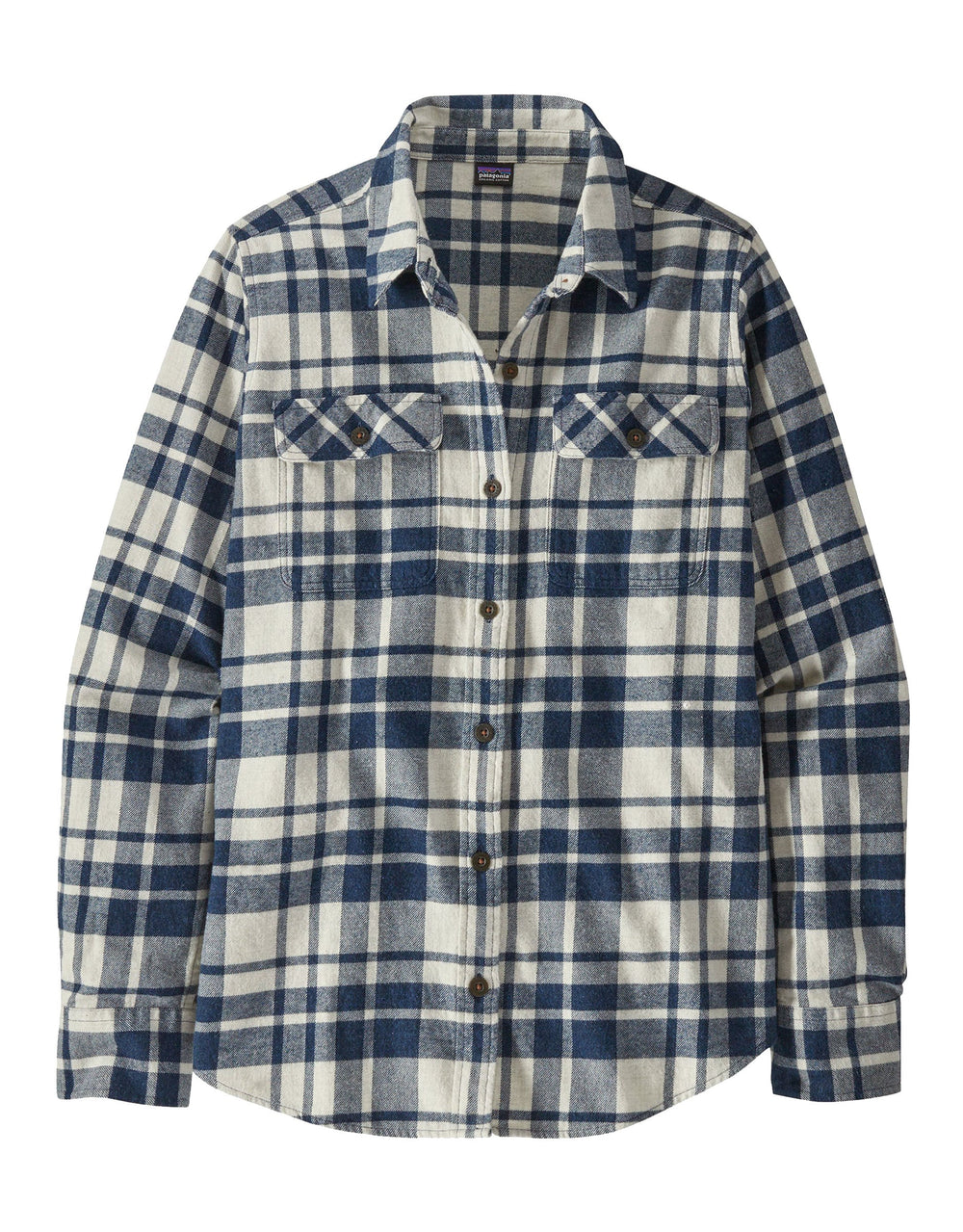 Patagonia Womens L/S Organic Cotton MW Fjord Flannel Shirt-aussieskier.com