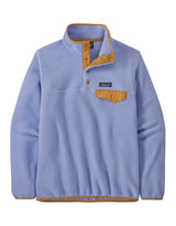 Patagonia Womens Lightweight Synchilla Snap-T Pullover Fleece-X Small-Pale Periwinkle-aussieskier.com