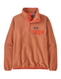 Patagonia Womens Lightweight Synchilla Snap-T Pullover Fleece-X Small-Sienna Clay-aussieskier.com