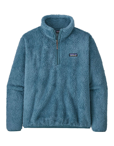 Patagonia Womens Los Gatos 1/4 Zip Fleece-Small-Abalone Blue-aussieskier.com