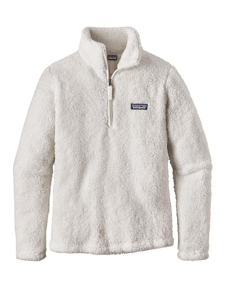 Patagonia Womens Los Gatos 1/4 Zip Fleece-Small-Birch White-aussieskier.com