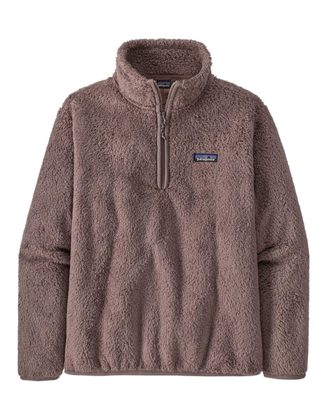 Patagonia Womens Los Gatos 1/4 Zip Fleece-Small-Dusky Brown-aussieskier.com