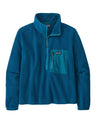 Patagonia Womens Microdini 1/2 Zip Fleece-Small-Lagom Blue-aussieskier.com