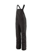 Patagonia Womens Powder Town Bib Ski Pants-X Small-Black-aussieskier.com