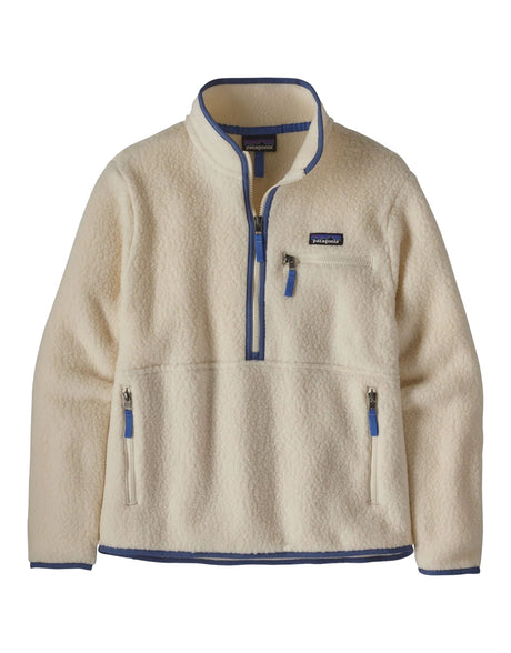 Patagonia Womens Retro Pile Marsupial Fleece-X Small-Natural-aussieskier.com