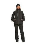 Rojo All Terrain Womens Ski Jacket-X Small-True Black-aussieskier.com