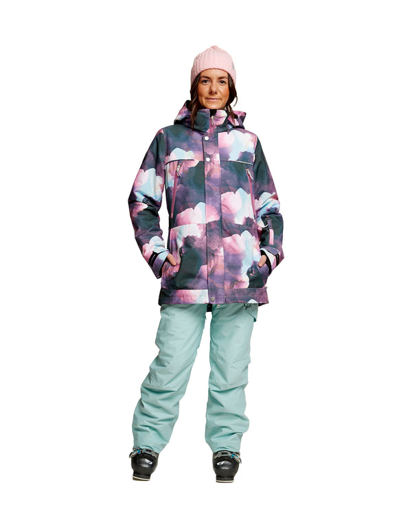 Rojo Aster 2.0 Womens Ski Jacket-X Small-Watercolour Universe-aussieskier.com