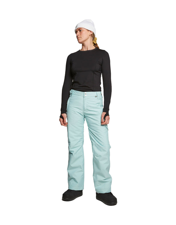 Rojo Adventure Awaits 2.0 Womens Ski Pants-X Small-Pastel Turquoise-aussieskier.com