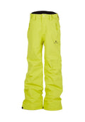 Rip Curl Base Junior Ski Pants-6-Sulfur Green-aussieskier.com