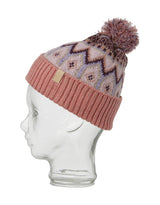 Rojo Freya Womens Beanie-Misty Rose-aussieskier.com