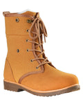 Rojo Maggie Womens Apres Boots-37-Tan-aussieskier.com