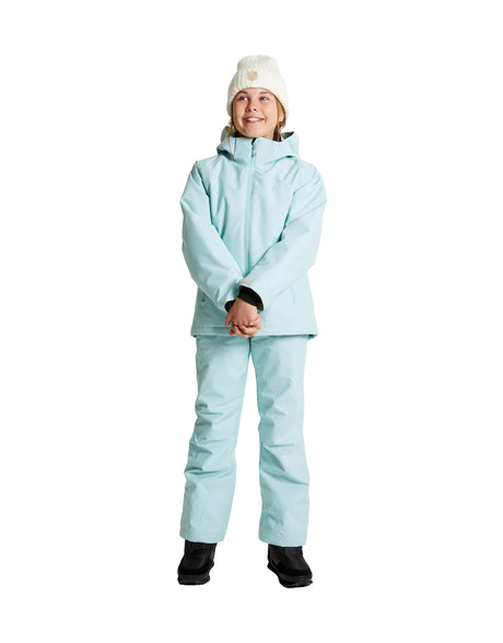 Rojo Maisey Girls Ski Jacket-8-Pastel Turquoise-aussieskier.com