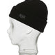 Rojo Sherpa Womens Beanie-True Black-aussieskier.com