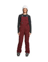 Rojo Snow Day Bib 2.0 Womens Ski Pants-X Small-Windsor Wine-aussieskier.com