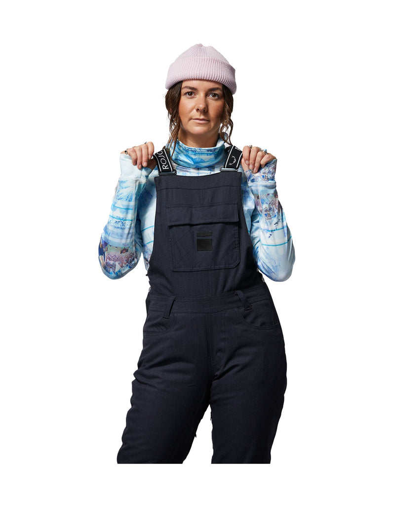 Rojo Snow Day Bib Womens Ski Pants-aussieskier.com