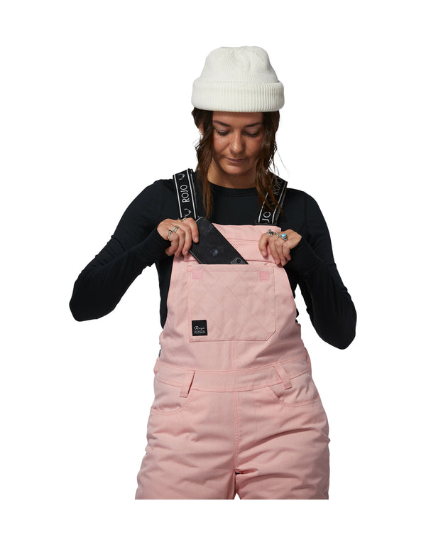 Rojo Snow Day Bib Womens Ski Pants-aussieskier.com