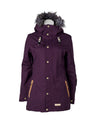 Rojo Task Womens Ski Jacket-8-Blackberry Wine-aussieskier.com