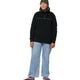 Rojo Womens Jojo Funnel Fleece-X Small-True Black-aussieskier.com