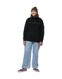 Rojo Womens Jojo Funnel Fleece-X Small-True Black-aussieskier.com