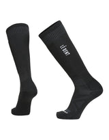 Le Bent Targeted Cushion Ski Socks-Small-Black Logo-aussieskier.com