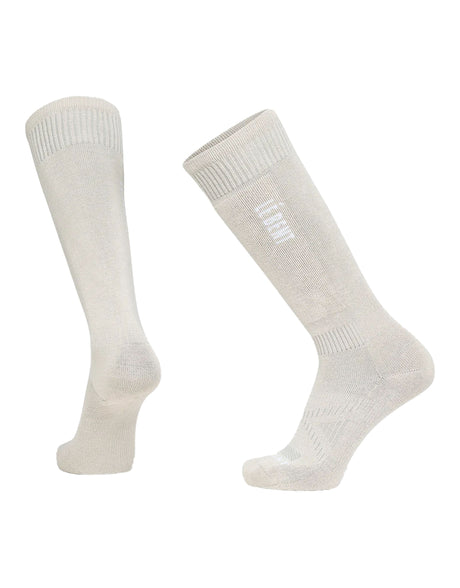 Le Bent Targeted Cushion Ski Socks-Small-Natural Logo-aussieskier.com