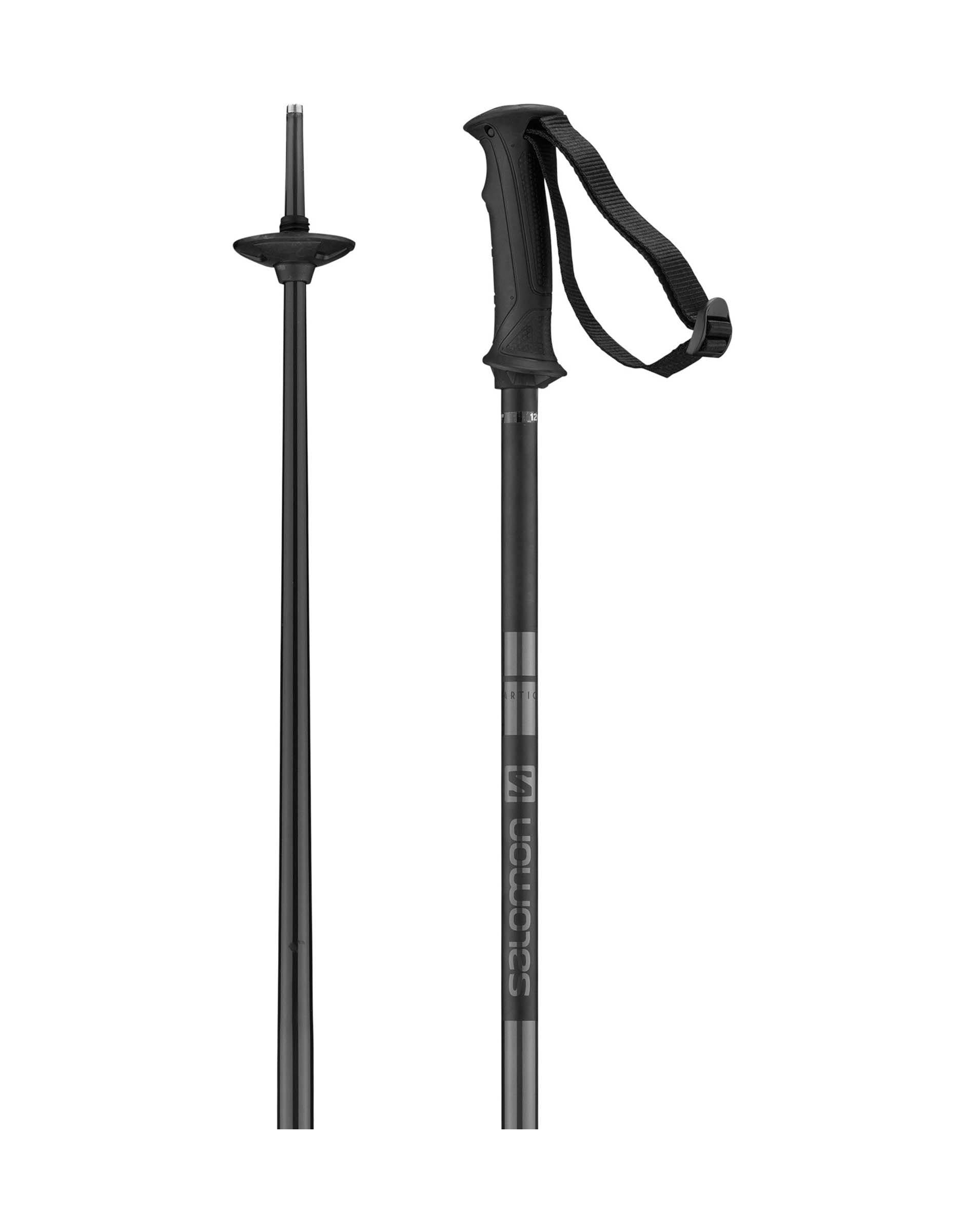 Salomon Arctic Ski Poles 110 Black