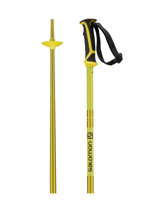 Salomon Arctic Ski Poles-110-Yellow-aussieskier.com