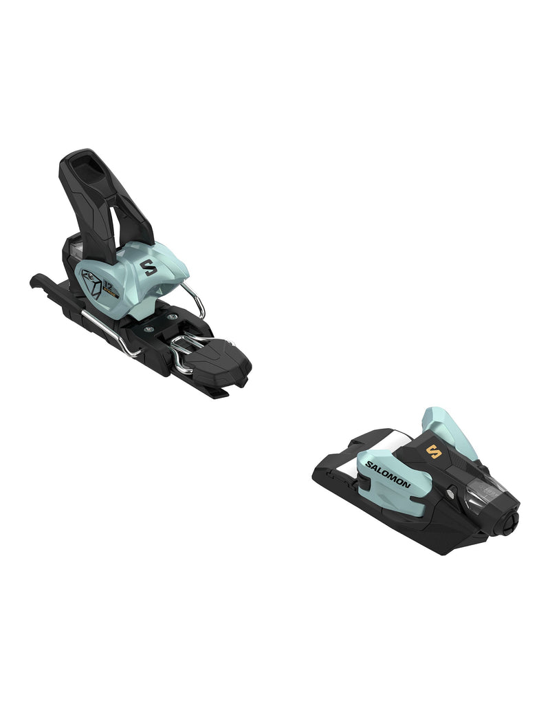 Salomon Strive 12 GW Ski Bindings-90mm-Bleached Aqua-aussieskier.com