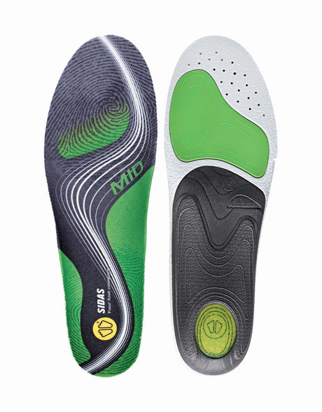 Sidas 3Feet Active Mid Prefabricated Insoles-aussieskier.com