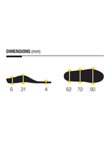 Sidas 3Feet Active Mid Prefabricated Insoles-aussieskier.com