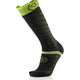 Sidas Ski Merino Low Volume Ski Sock-X Small-Black / Yellow-aussieskier.com