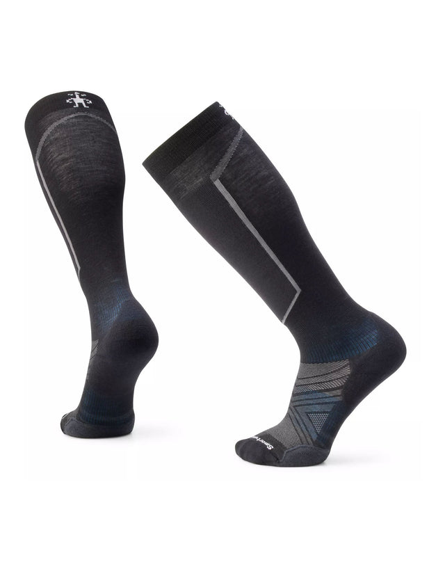 Smartwool PhD Ski Targeted Cushion Ski Socks-Small-Black-aussieskier.com