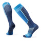 Smartwool PhD Ski Targeted Cushion Extra Stretch Ski Socks-Small-Laguna Blue-aussieskier.com