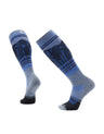 Smartwool PhD Ski Targeted Cushion Ski Socks-Small-Summit Shot - Pewter Blue-aussieskier.com