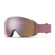 Smith 4D Mag Ski Goggles-Chalk Rose / Chromapop Everyday Rose Gold Mirror Lens + Chromapop Storm Yellow Flash Spare Lens-aussieskier.com