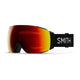 Smith I/O Mag Ski Goggles-Black / Chromapop Sun Red Mirror Lens + Chromapop Storm Yellow Flash Spare Lens-aussieskier.com