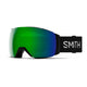 Smith I/O Mag XL Ski Goggles-Black / Chromapop Sun Green Mirror Lens + Chromapop Storm Rose Flash Spare Lens-aussieskier.com