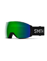 Smith I/O Mag XL Ski Goggles-Black / Chromapop Sun Green Mirror Lens + Chromapop Storm Rose Flash Spare Lens-aussieskier.com