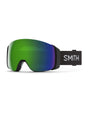 Smith 4D Mag Ski Goggles-Black / Chromapop Sun Green Mirror Lens + Chromapop Storm Blue Sensor Mirror Spare Lens-aussieskier.com